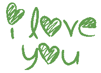 I Love You Heart Sticker by DeeFee Productions