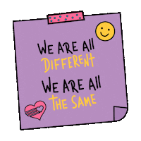 welovecolors love color happiness acceptance Sticker
