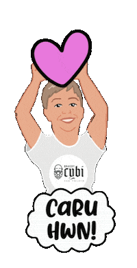 BragdyCybi caru hwn gwych bragdy cybi lyfio Sticker