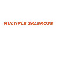 Multiple Sclerosis Ms Sticker by deinechristine