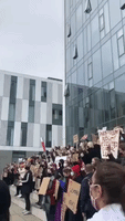 Gdansk Students Join Nationwide Strike in Poland Following Abortion Ruling