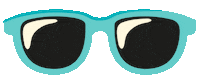 sunnywines summer wine sunglasses glasses Sticker