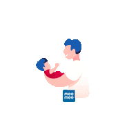 Father Daddy Sticker by MeeMeeIndia