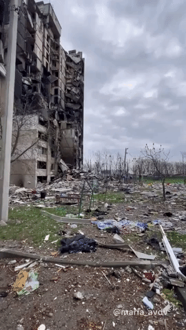 Kharkiv's Largest City District in Ruins Following Strikes
