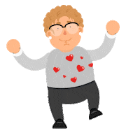 Happiness Love Sticker by getbaff