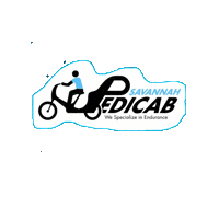 Biketaxi Sticker by Savannah Pedicab