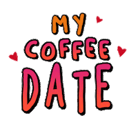 Coffee Date Love Sticker by Coffee Project