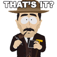 Thats It Sticker by South Park