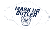 Butler Bulldogs Happy Dog Sticker by Butler University
