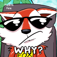 Fox Flexing GIF by VeeFriends