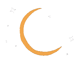 awfulanimation stars night moon sparkle Sticker