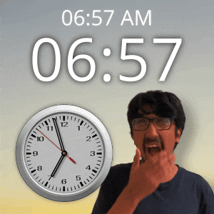 6 Am GIF
