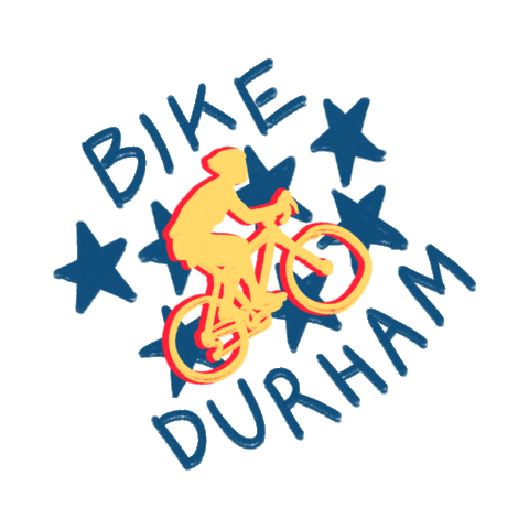 bikedurham giphyupload bike cycling durham Sticker