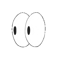 Eyes Watching Sticker by jbianart