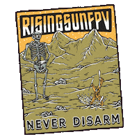 Drones 3D Printing Sticker by Rising Sun FPV