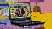 Sobbing Episode 16 GIF by The Simpsons