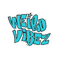 Weird Vibez Sticker by Booklet Magazine