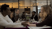 ameliaparkerseries 101 byutv marblemedia family dinner GIF