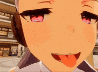 Gold Ship Girl GIF