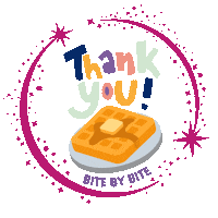 Waffles Sticker by THE SKATESIDE