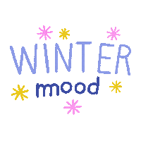 Mood Snow Sticker