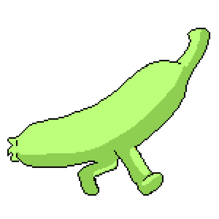 bakedlab giphyupload walk fruit banana Sticker