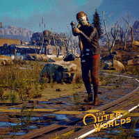 Obsidian Shooting GIF by The Outer Worlds