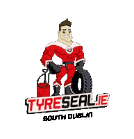 tyreseal_ie car cars ireland motorbike Sticker