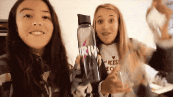 excited water bottle GIF by Girlys Blog