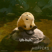 Uh Huh Hoppers GIF by Disney Pixar