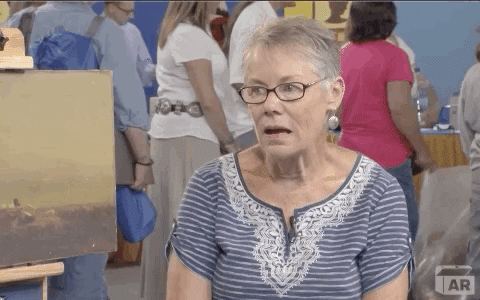 Good News Reaction GIF by ANTIQUES ROADSHOW | PBS