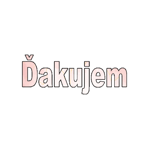 Dakujem Sticker by Yogi Travel
