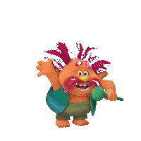 dreamworks trolls STICKER by imoji