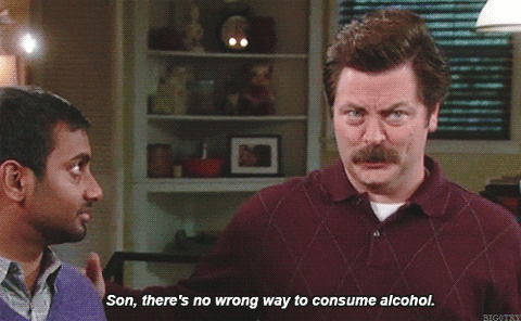 parks and recreation alcohol GIF