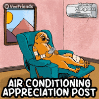 Air Conditioning Summer GIF by VeeFriends