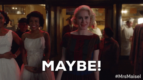 happy season 2 GIF by The Marvelous Mrs. Maisel
