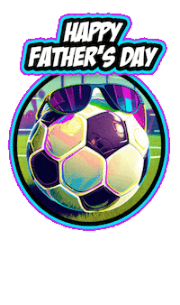 Fathers Day Soccer Sticker by TORRESgraphics