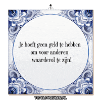 Humor Respect Sticker by Tegelspreuken.nl