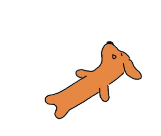 Happy Dog Sticker