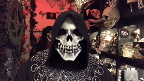 Thanks Death GIF by Grim D. Reaper #grmdrpr