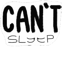 Tired Good Night Sticker