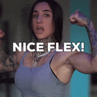 Flex Smile GIF by Tony Ciccone Photography