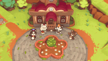 kittencupstudio cat cats tea indiegame GIF