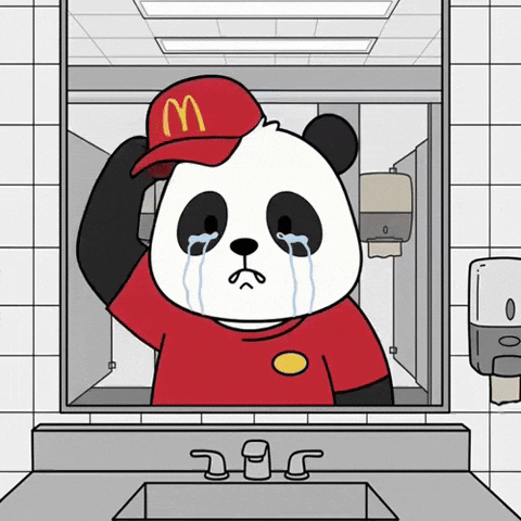 Work Mcdonalds GIF by Pandu Pandas