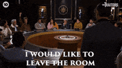 Room Leave GIF by The Traitors Australia