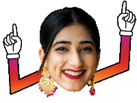 Shivani Sharma Sticker by BORN ON INSTAGRAM