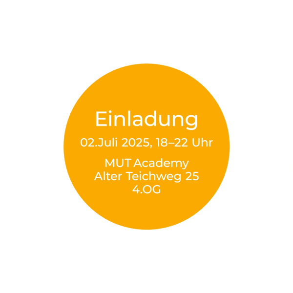 Rsvp Sommerfest GIF by MUT Academy