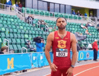 Track And Field Jacob GIF by USC Trojans