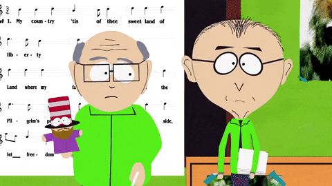 mr. mackey glasses GIF by South Park 