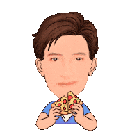 Happy Food Sticker